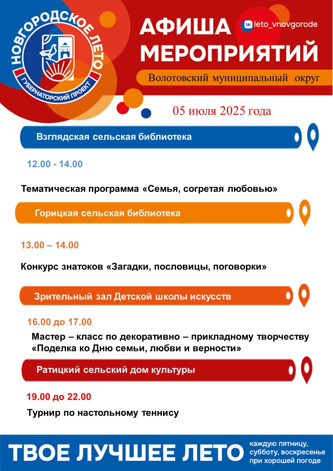 Новгородское лето.
